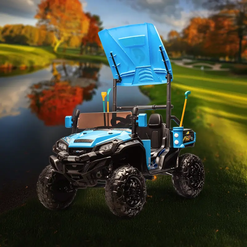 24V Golfgator Kidz Electric Utv Golf Buggy 4