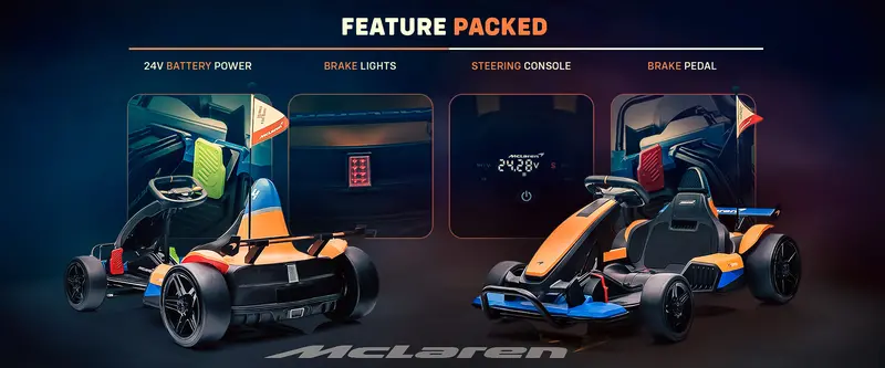 24V Mclaren Drift Kart 2