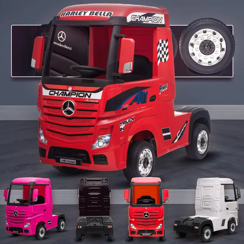 24V Mercedes Actros Truck/Lorry - Licensed 4