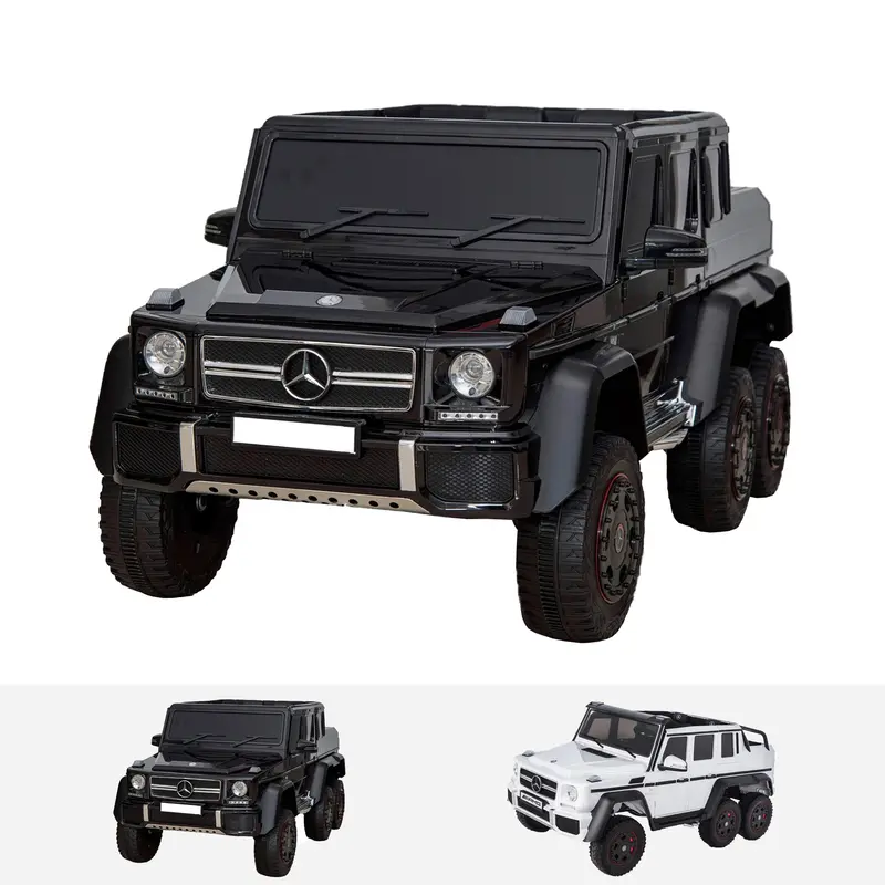 24V Mercedes Benz G63 6X6 - Black 1