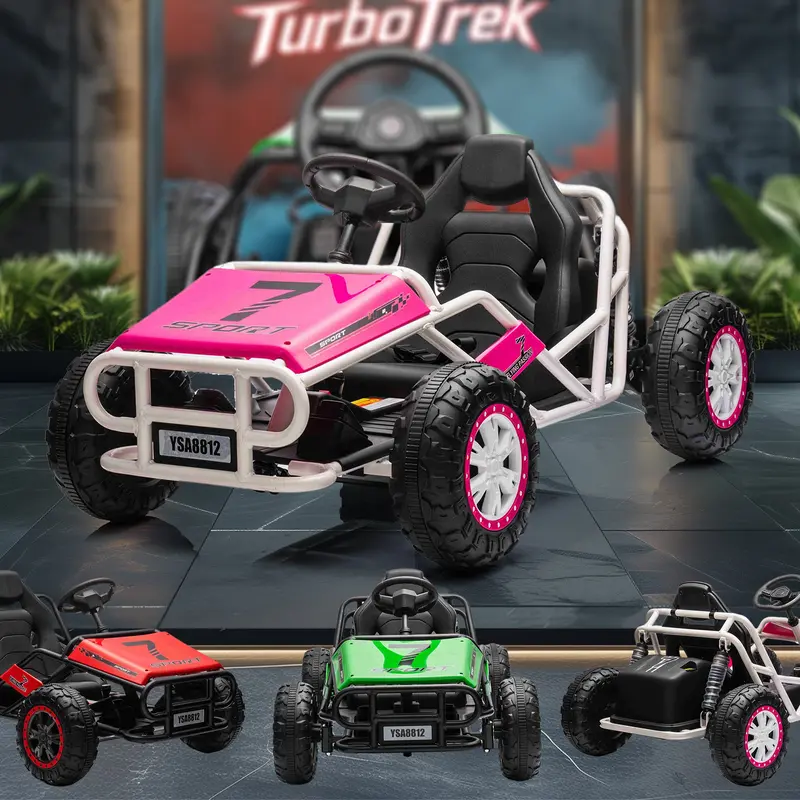 24V Turbotrek Electric Racing Go Kart 2