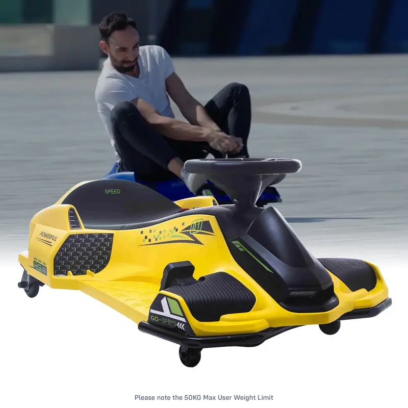 24V Voltracer™ Drift Kart With Brushless Motor - Includes Safety Helmet & Shin Pads 5
