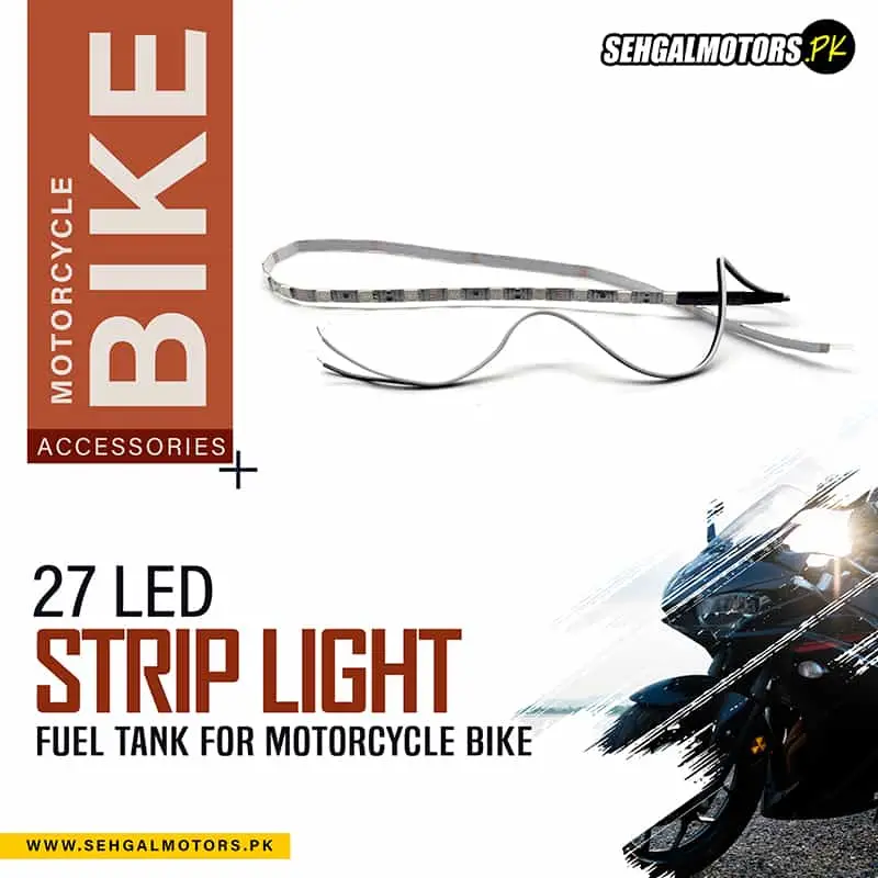 27 Led Strip Light Fuel Tank For Motorcycle Bike - Multi Color A003278 1