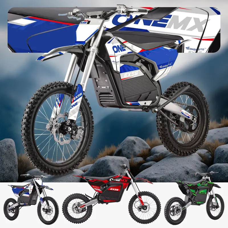 3000W 72V/30Ah Electric Dirt Bike | Onemx™ Ex5s 1