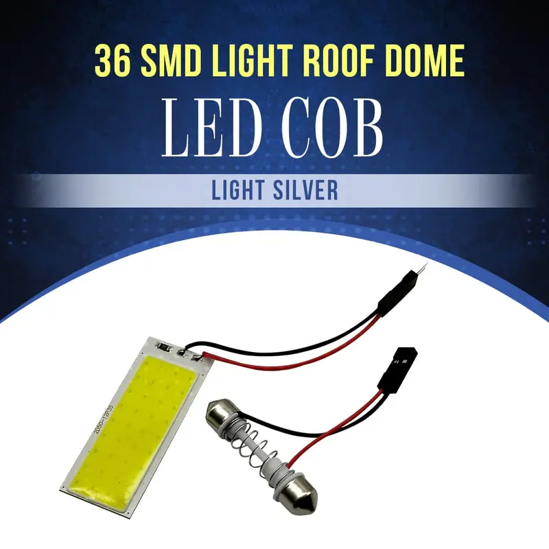 36 Smd Light Roof Dome Led Cob Light Silver 1