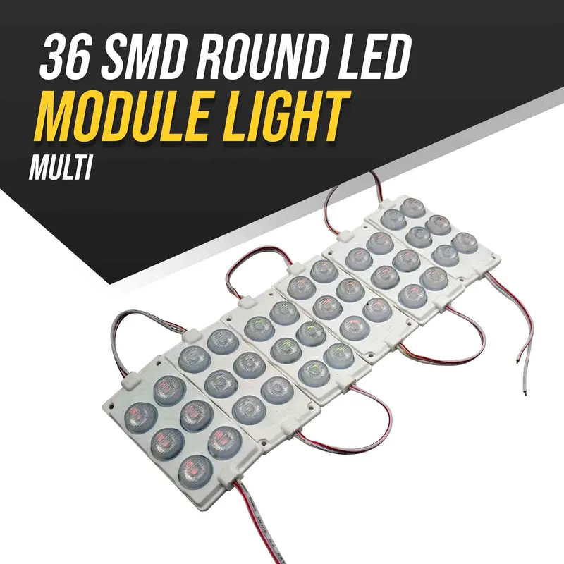 36 Smd Round Led Module Light Multi 1