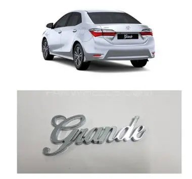 3D Grande Logo Chrome 2