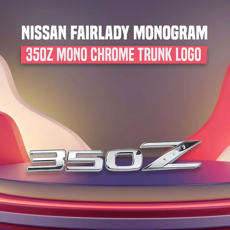 3D Metal 350Z Logo - For Nissan Fairlady 1