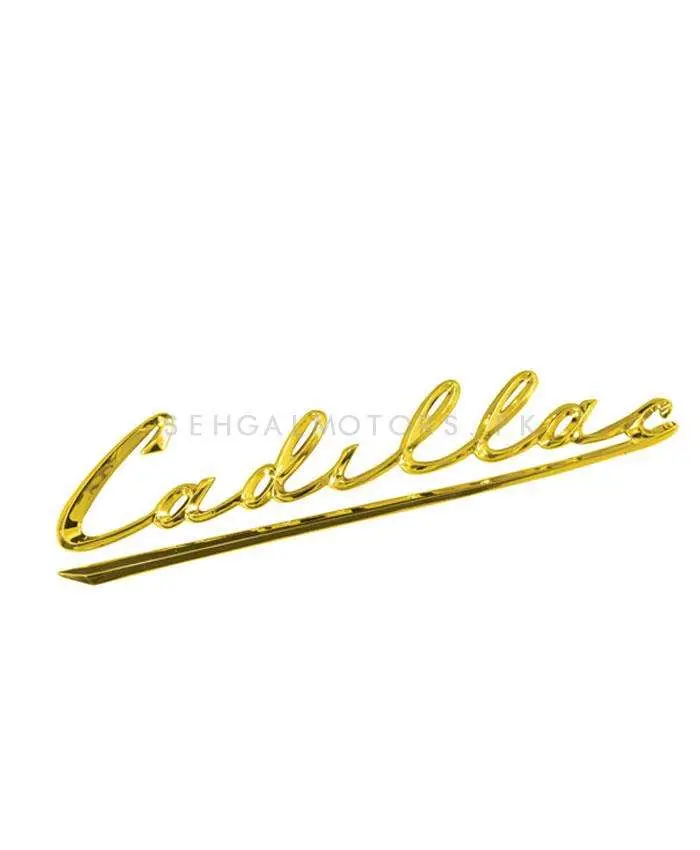 3D Metal Cadillac Logo Chrome 2