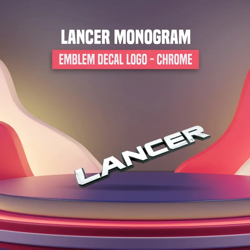 3D Metal Lancer Logo 1