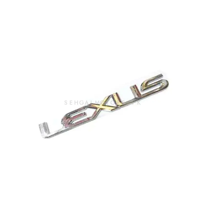 3D Metal Lexus Logo Chrome 2