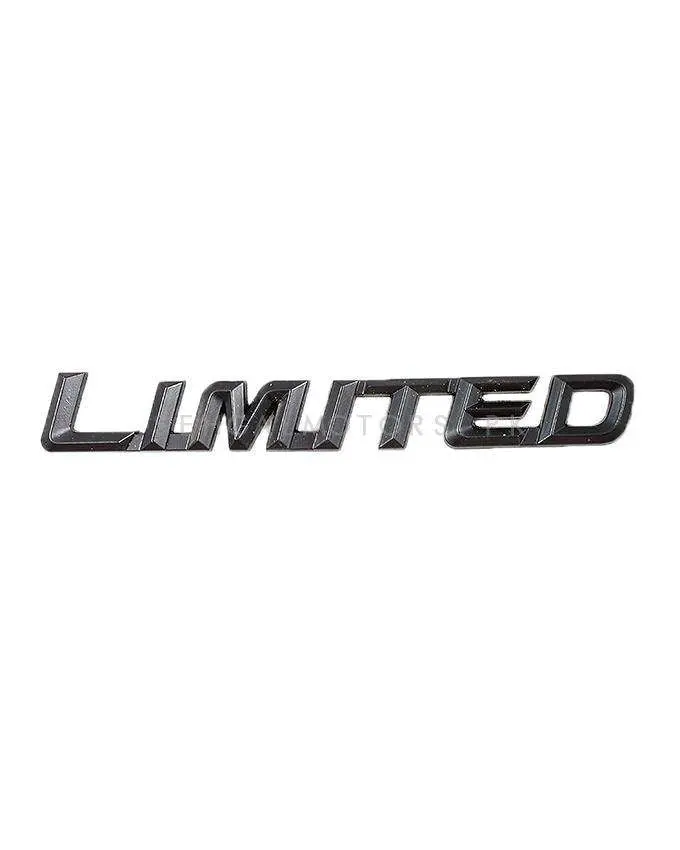 3D Metal Limited Logo Black 2