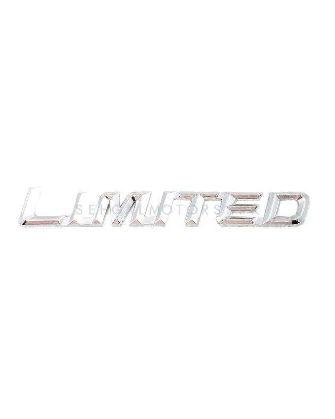 3D Metal Limited Logo Chrome 2