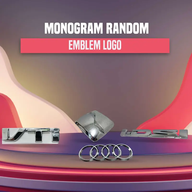3D Metal Logo Random 1