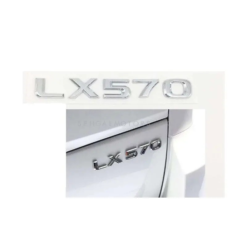 3D Metal Lx570 Logo 2