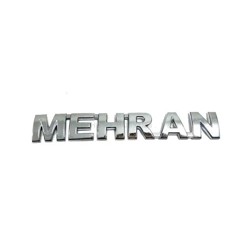3D Metal Mehran Logo Chrome 2