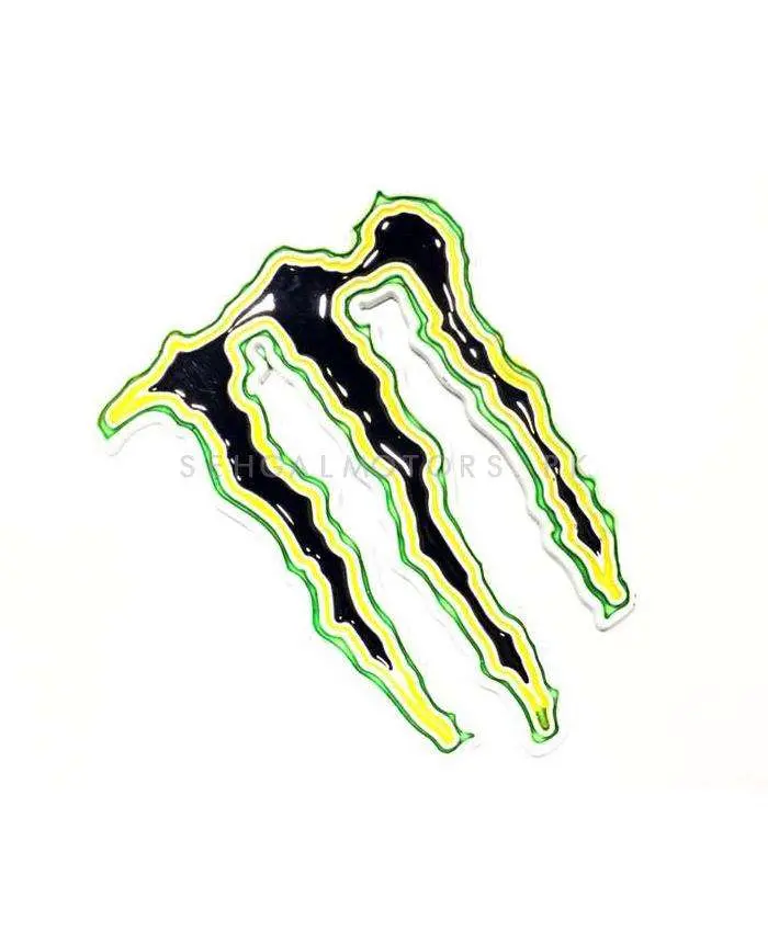 3D Metal Monster Logo - Multi 2