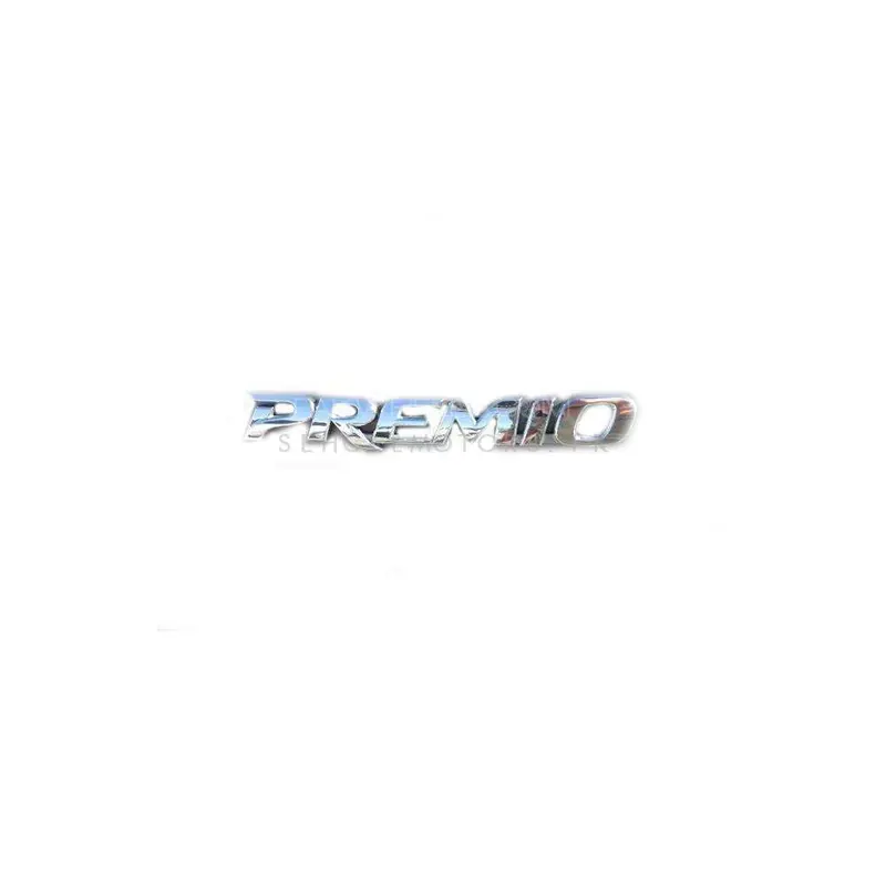 3D Metal Premio Logo Chrome 2