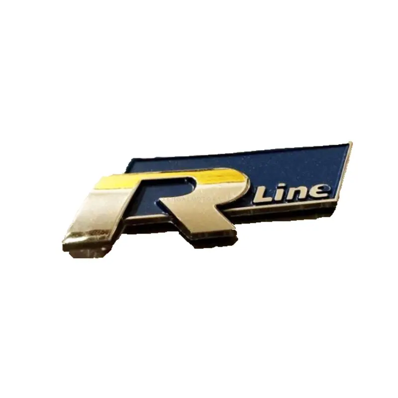 3D Metal R Line Logo 2