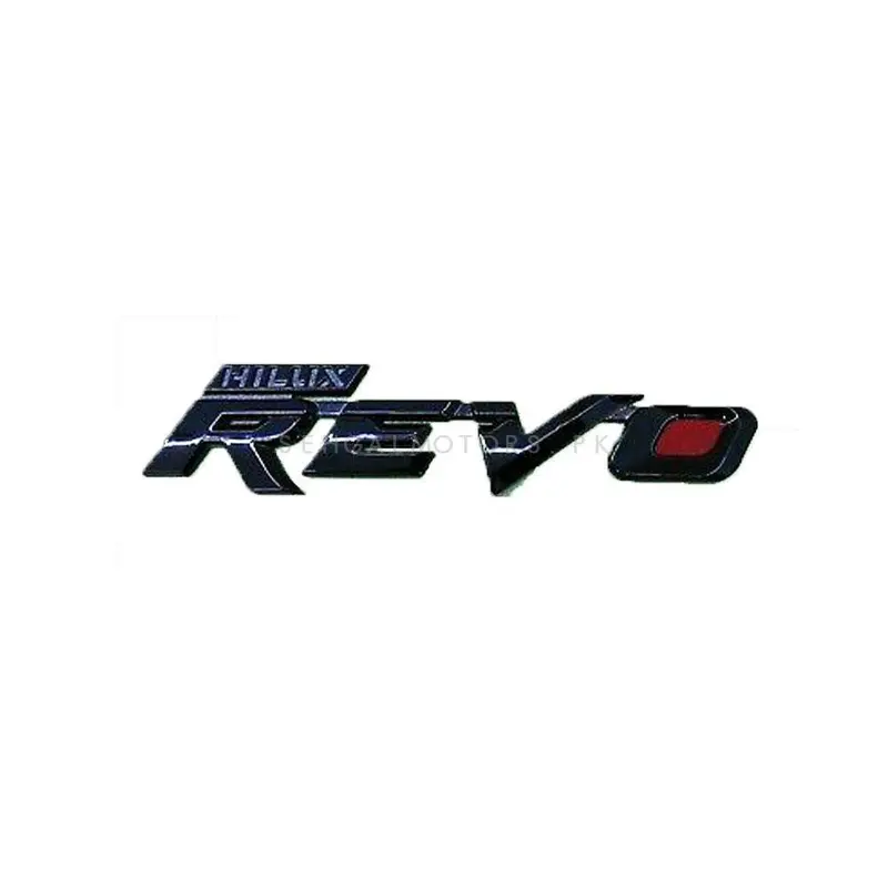 3D Metal Revo Logo Black - For Toyota Hilux Revo 2