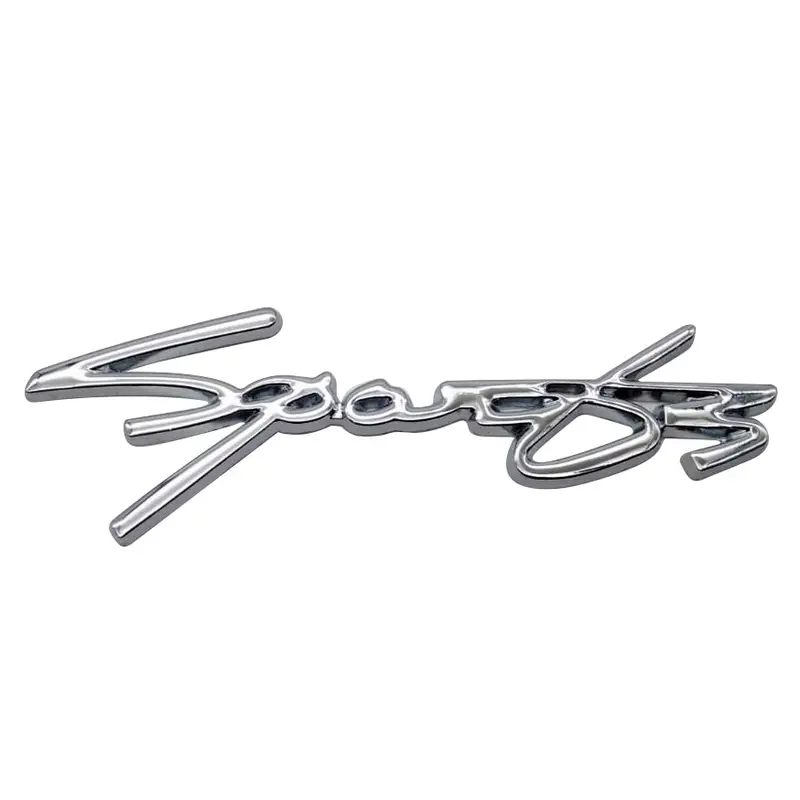3D Metal Sports Logo Chrome 2