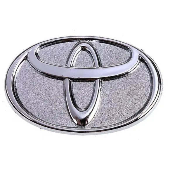 3D Metal Toyota Logo Small Chrome 2