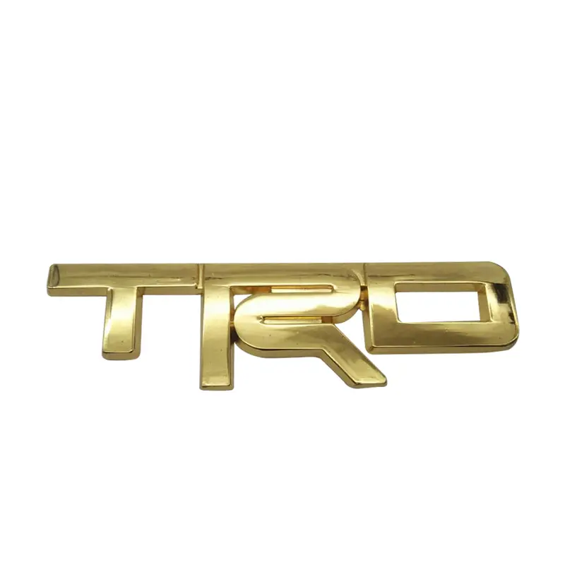 3D Metal Trd Logo Golden 2