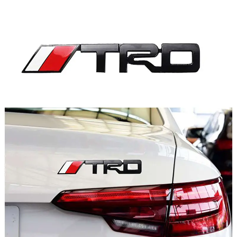3D Metal Trd Logo Red White Small 2