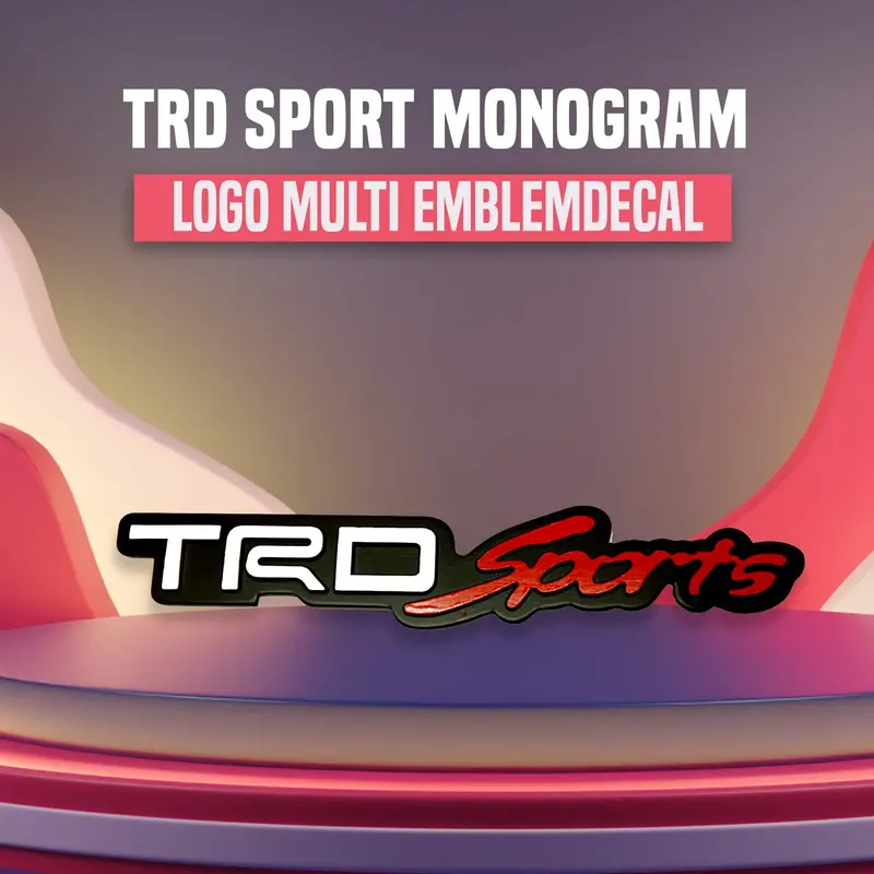 3D Metal Trd Sports Logo Multi 1