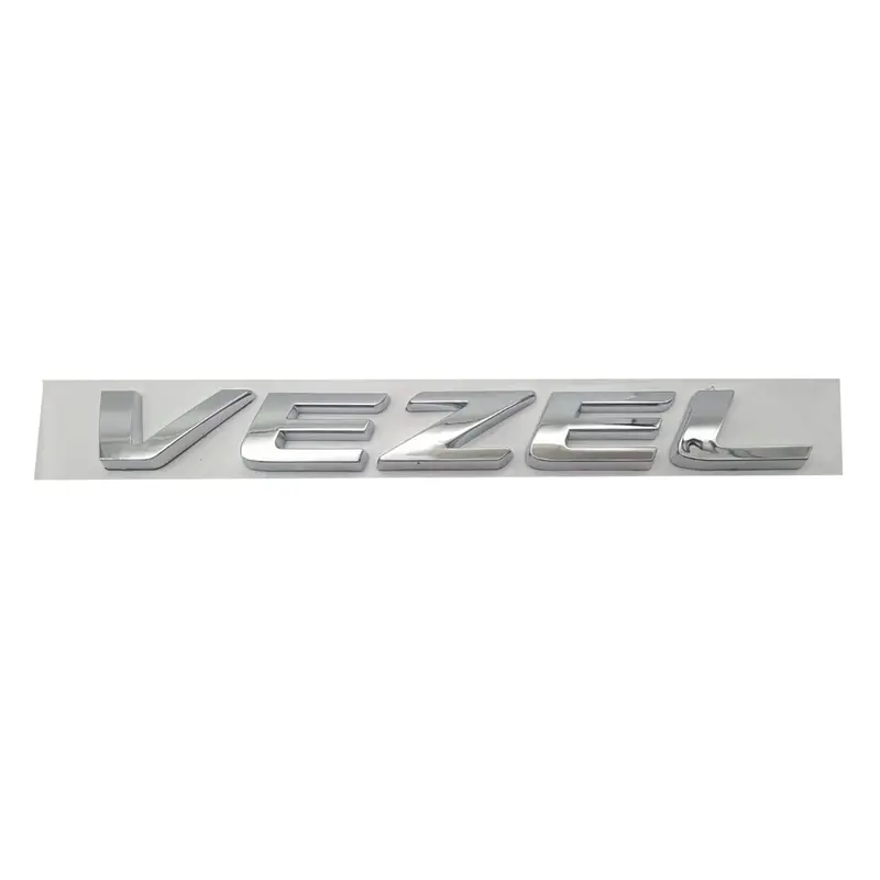 3D Metal Vezel Logo Chrome 2