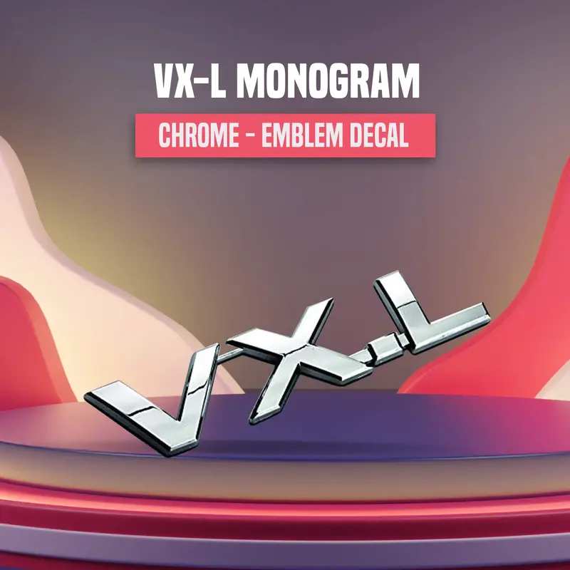 3D Metal Vxl Logo Chrome 1