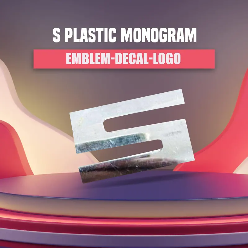 3D Plastic 5 Logo - For Bmw M5 1