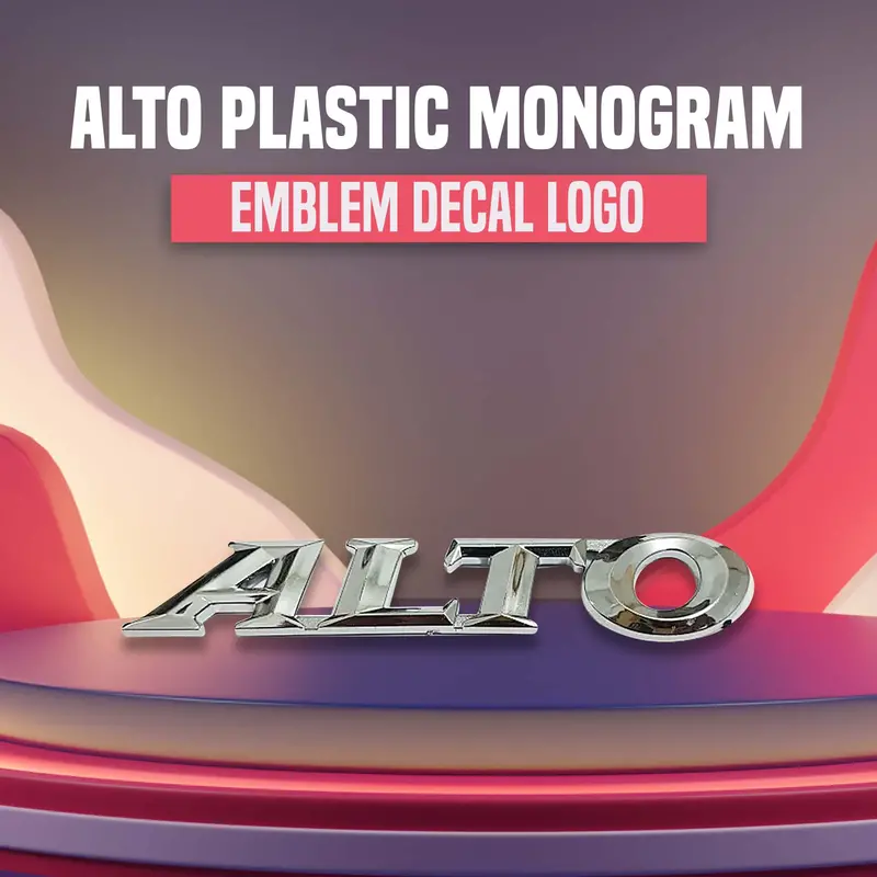 3D Plastic Alto Logo 1