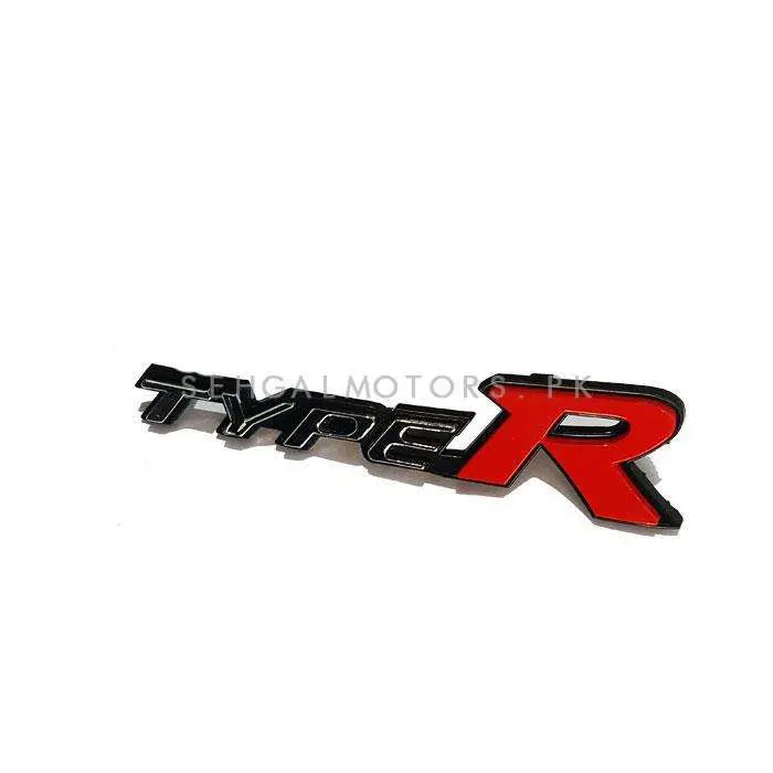 3D Plastic Type R Logo For Grille 2