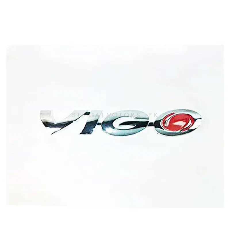 3D Plastic Vigo Logo Chrome - For Toyota Hilux Vigo 2