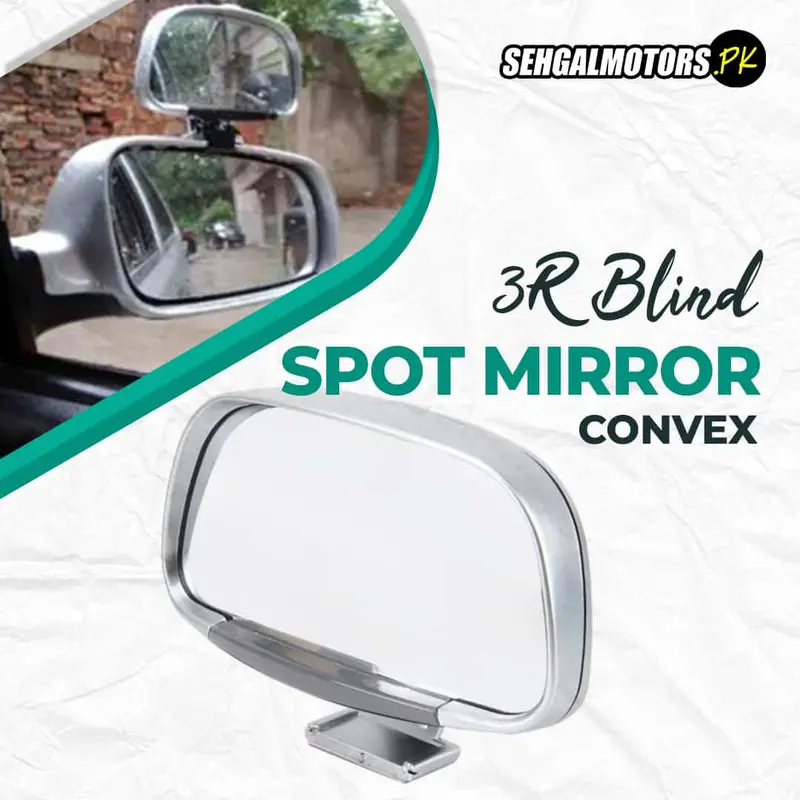 3R Blind Spot Mirror Convex 120X60mm - White 3R-081 1
