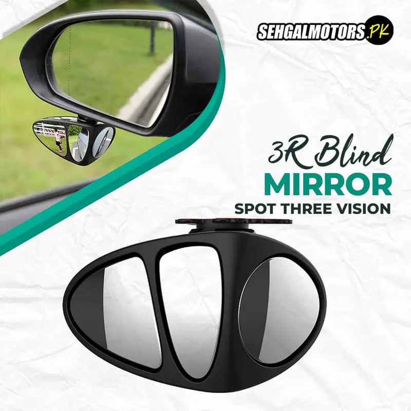 3R Blind Spot Three Vision Mirror 3R-151 Left Side 1