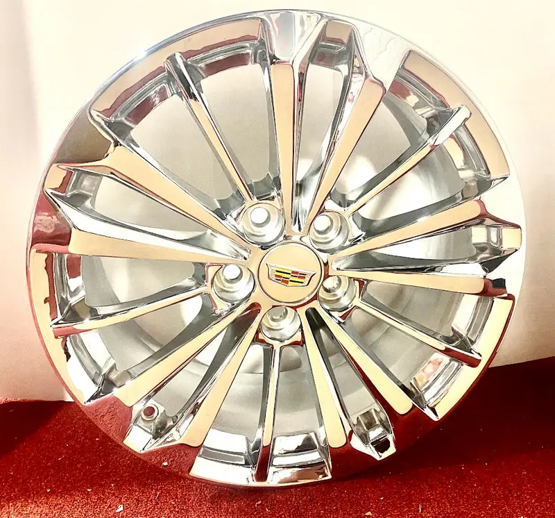 4 Cadillac Cts Triple Chrome 18 X 8 Factory Gm Wheels 4715 Xt4 Ct6 Ct5 1
