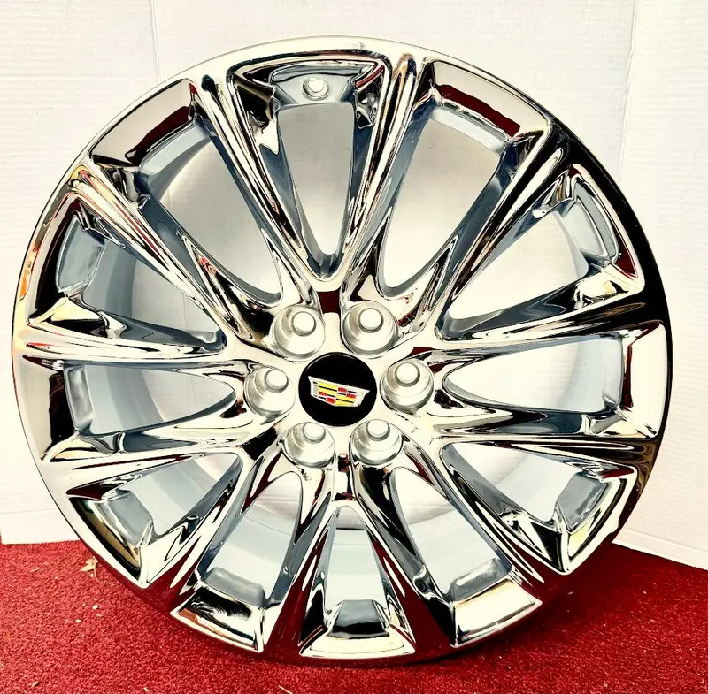4 Factory Triple Chrome Plated 20" Wheels Fit Cadillac Xt5 Xt6 Srx 1