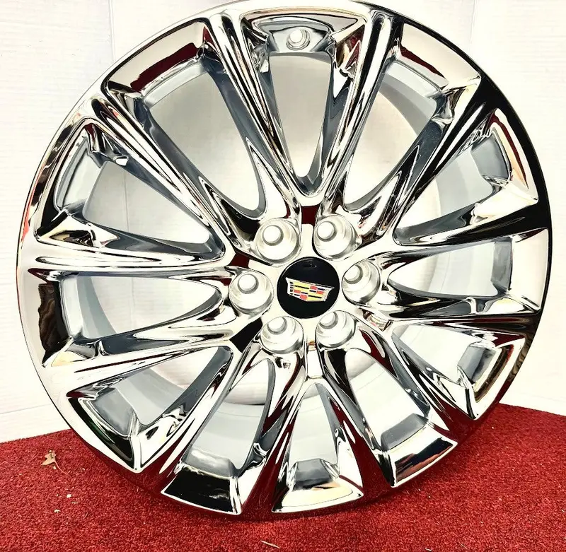 4 Factory Triple Chrome Plated 20" Wheels Fit Cadillac Xt5 Xt6 Srx 2