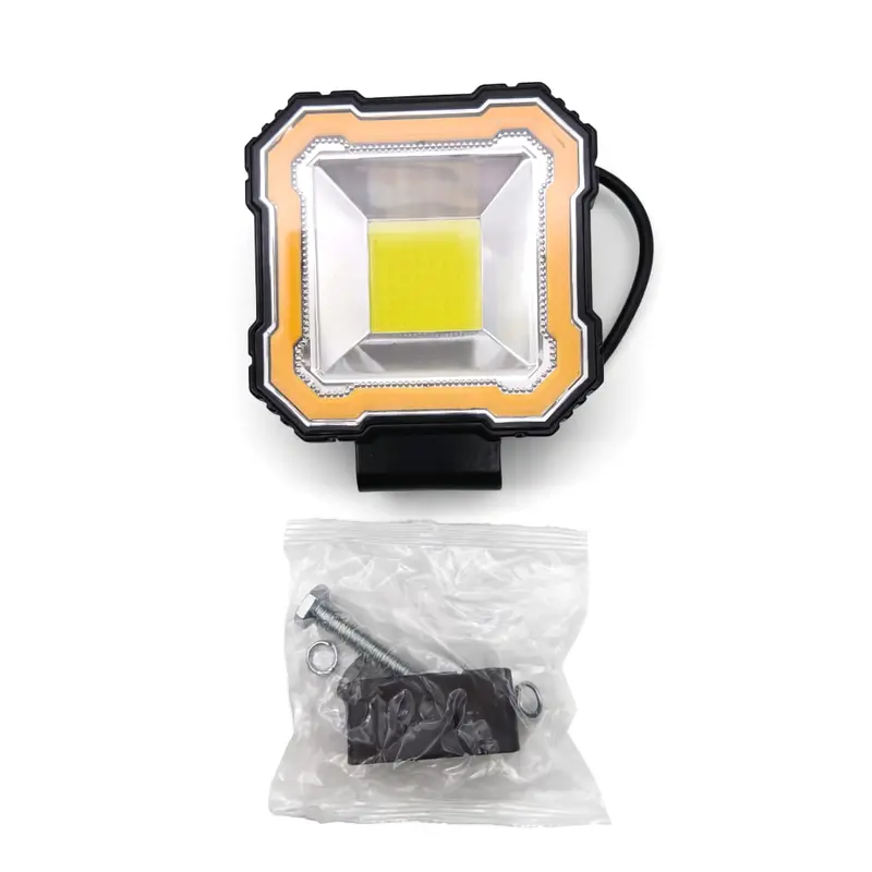 4 Inch Square Led Smd Cree Fog Light With Drl For Bikes 2