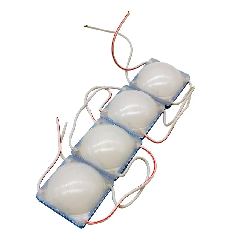 4 Square Neon Round Led Module Light Blue 2