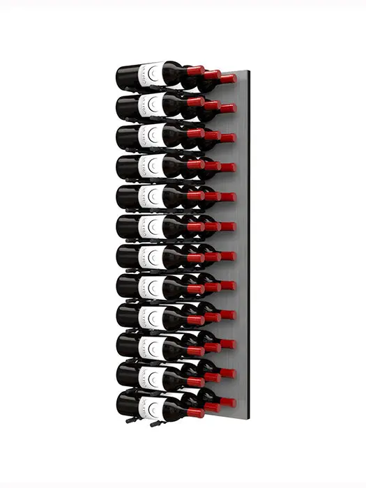 48-Inch Fusion Hz Wine Rack Panel – Holds 12 to 36 Bottles