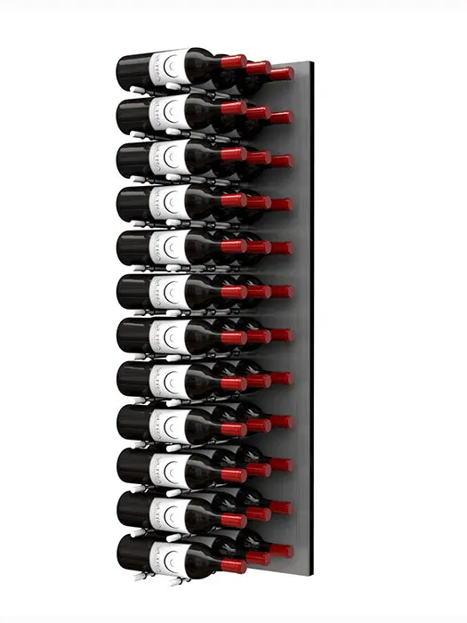 48-Inch Fusion Hz Wine Rack Panel – Holds 12 to 36 Bottles