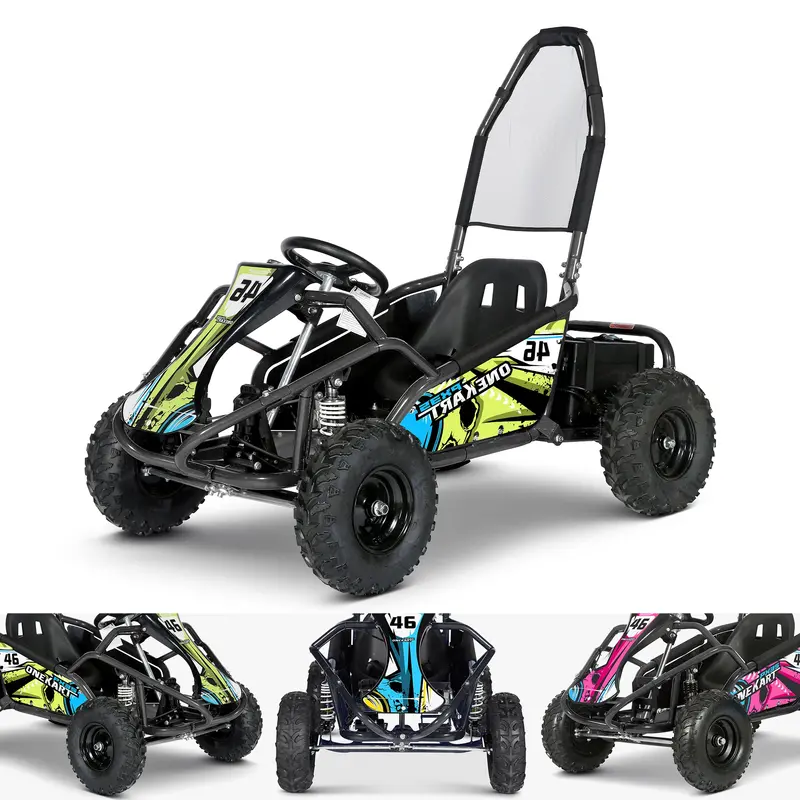 48V 1000W Kids Electric Off Road Go Kart Buggy | Onekart™ Ex3s 4