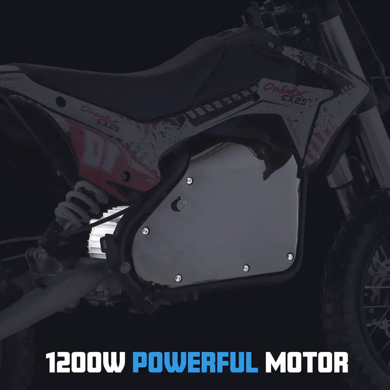 48V 1200W Kids Lithium Dirt Bike | Onemx™ Ex2s 4