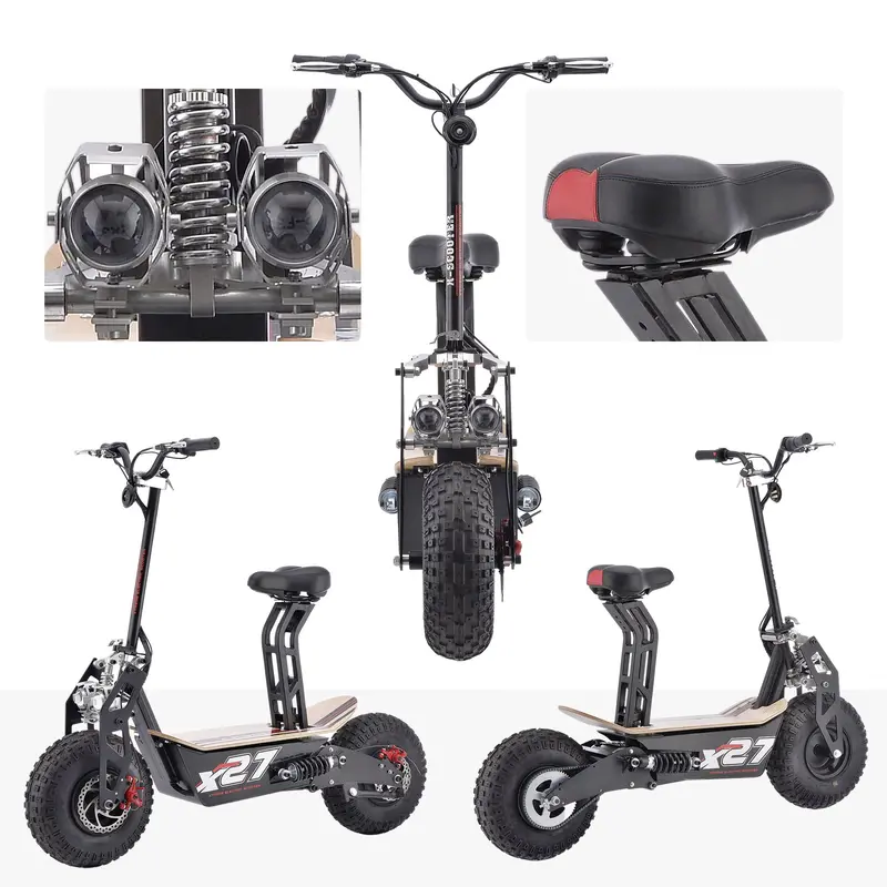 48V 2000W Adult Foldable Electric Off Road E Scooter | Onescooter™ Ex6s 1