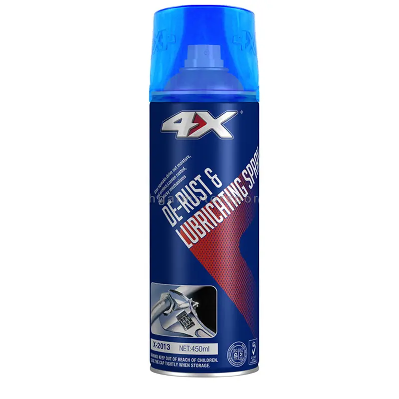 4X De-Rust And Lubricating Spray X-2013 450Ml 1