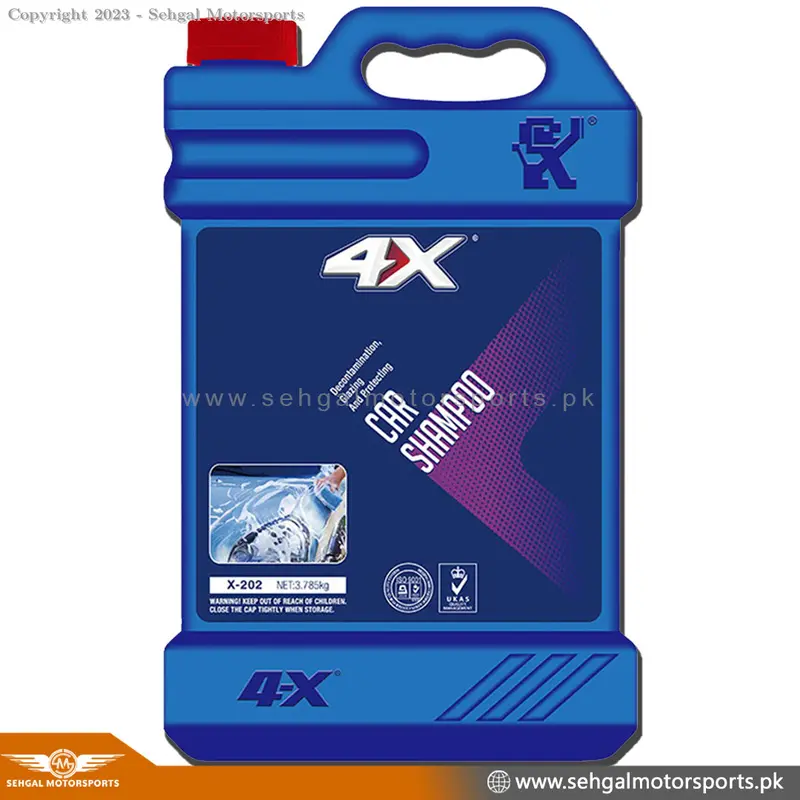 4X Shampoo X-202 3.7Ltr 1