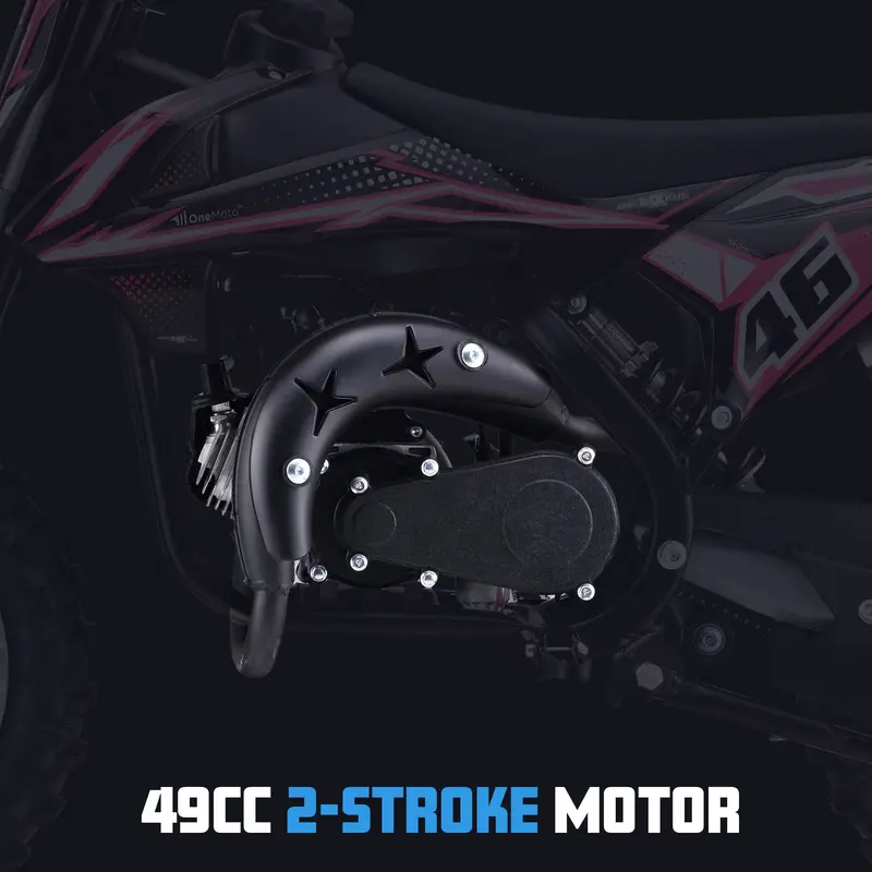 50Cc 2-Stroke Kids Petrol Motorbike | Onemx™ Px1s 4